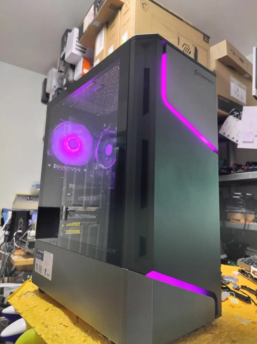 Custom Built Gaming PC Ryzen 5/16GB/1TB SSD/RTX - Image 1