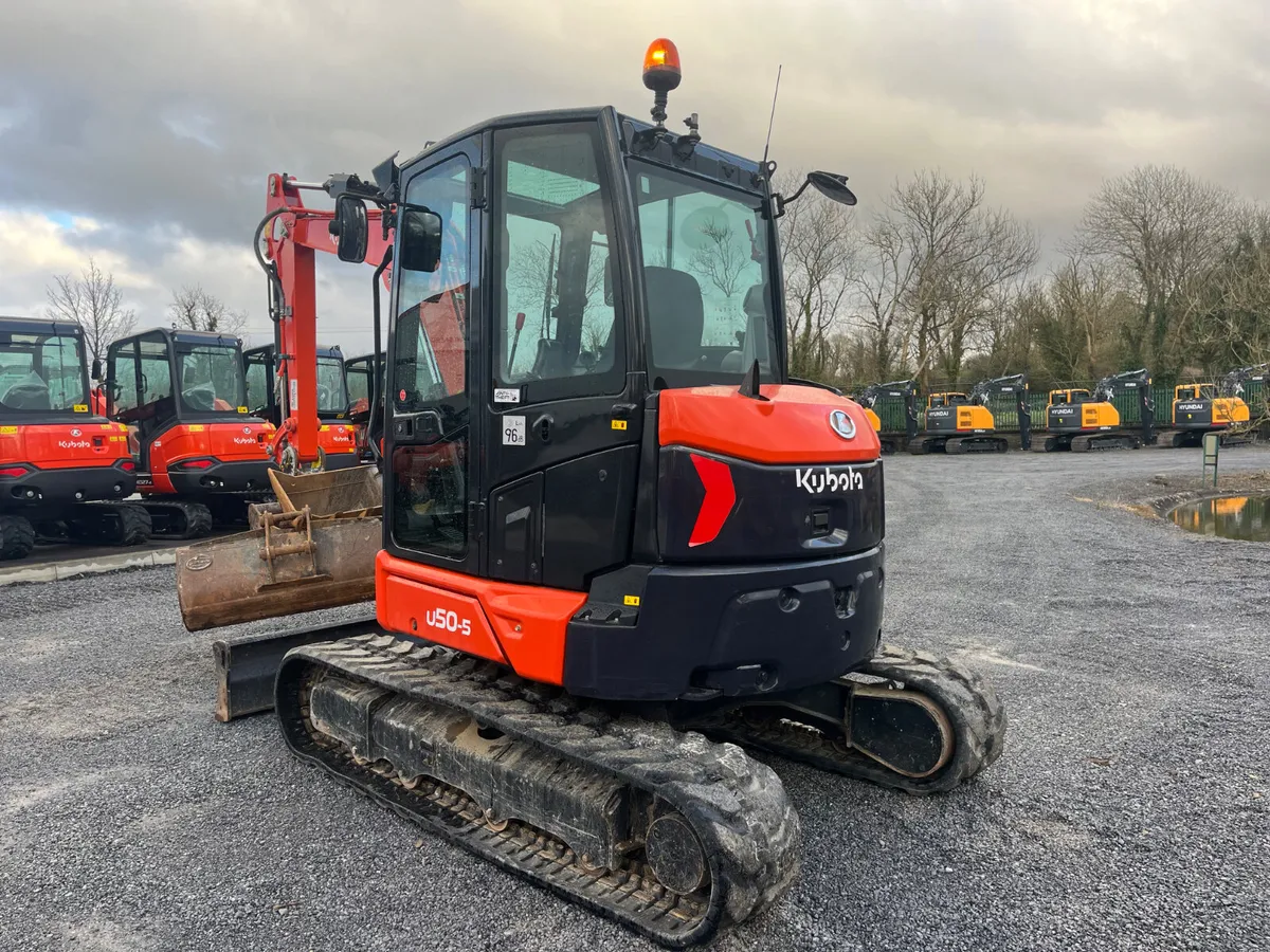 2021 Kubota U50-5 Mini Excavator - Image 3