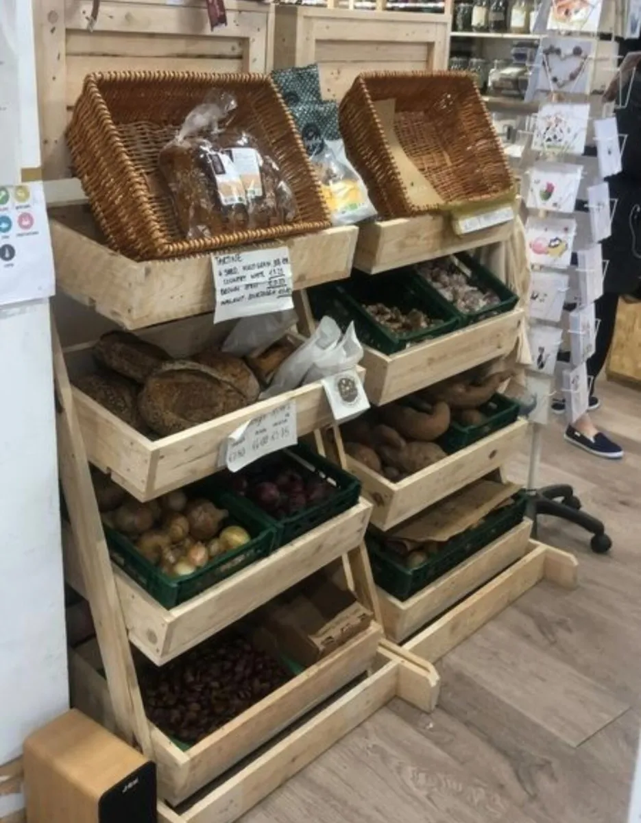 Handmade rustic display stands - Image 3