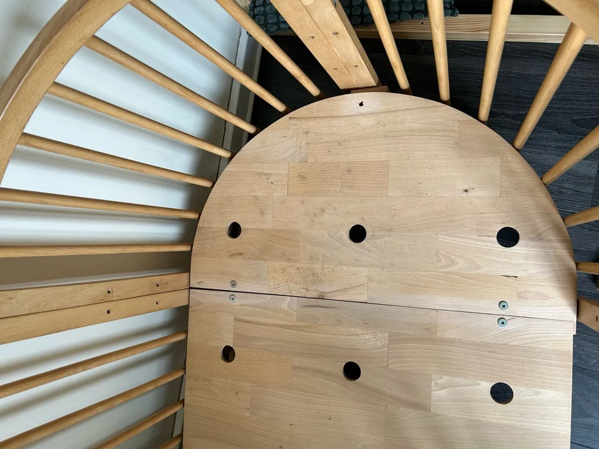 Baby Wooden Cot - Image 3
