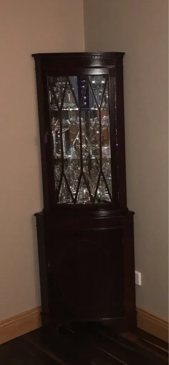 Mahogany corner unit - Image 2