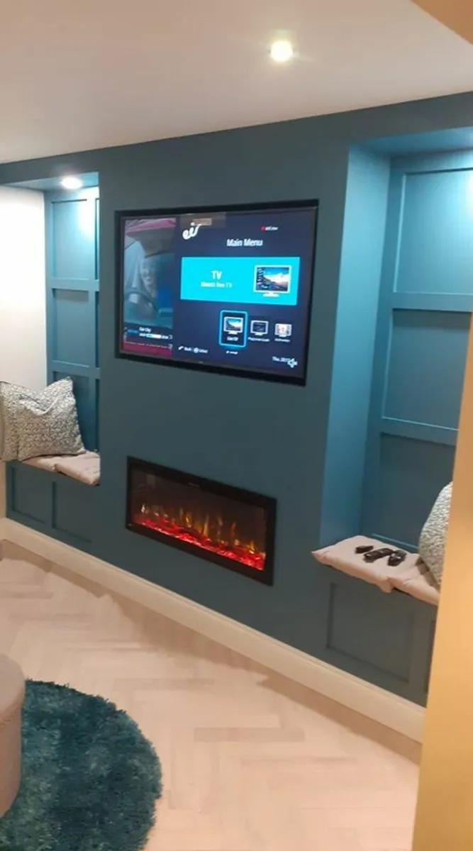 42" Electric frieplace. Best Seller.FREE delivery - Image 2