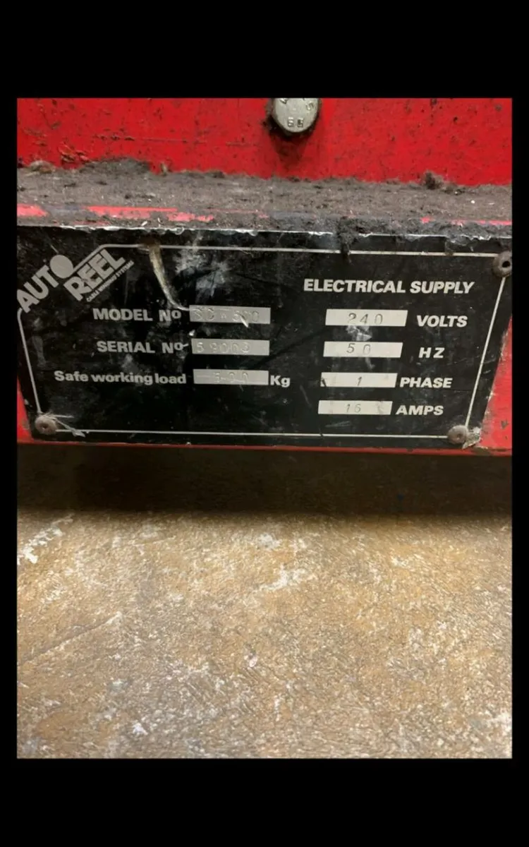 Cable Reel Machine SCW 500 - Image 4