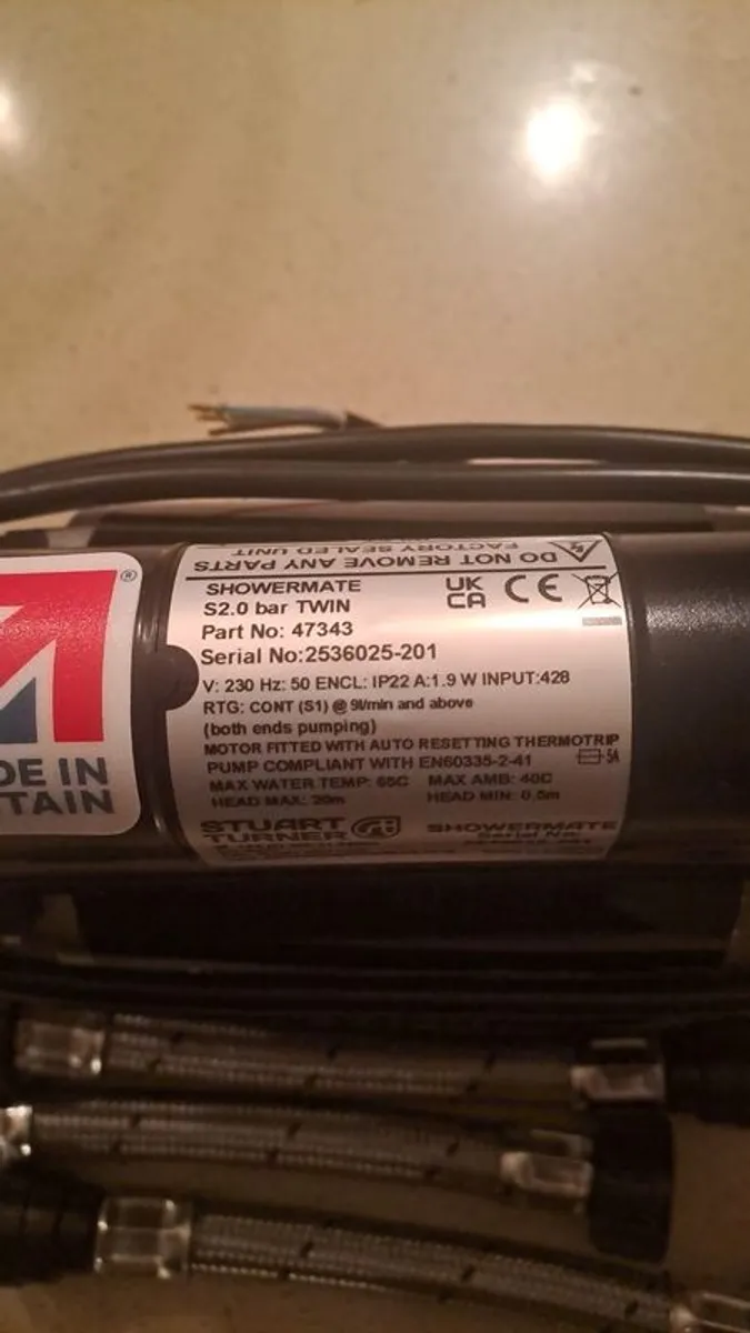 Shower pump - Image 2