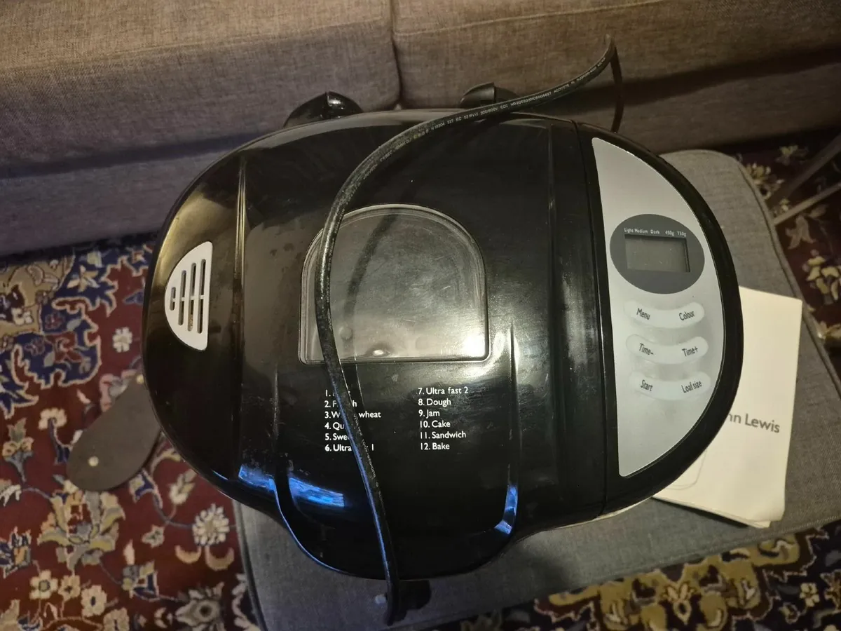 John Lewis Bread Maker - Image 4