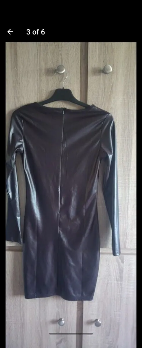 wet look dress size s would fit s small m as strec - Image 1