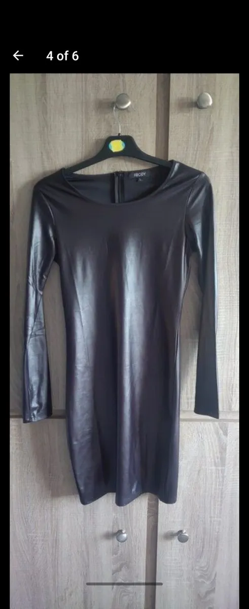 wet look dress size s would fit s small m as strec - Image 2