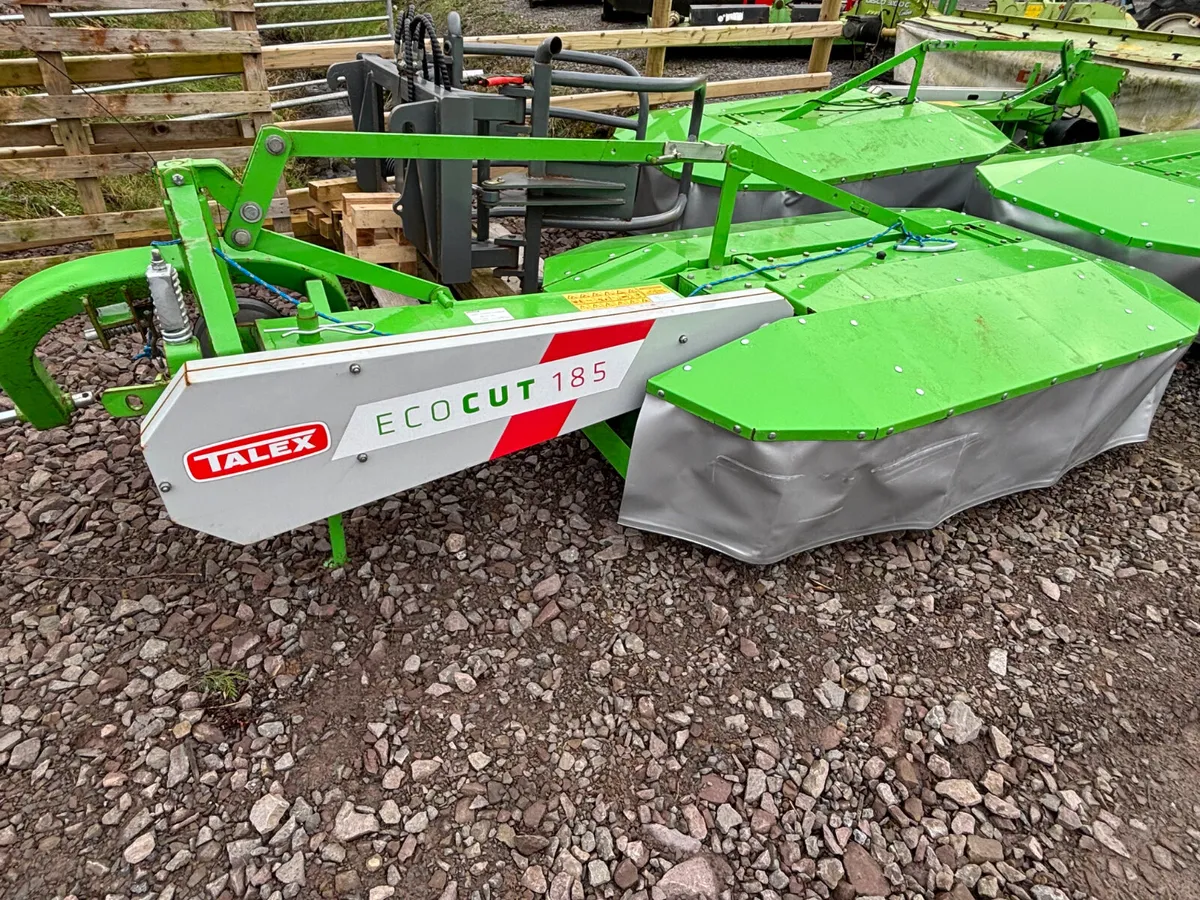 New/unused Talex Eco Cut 185 drum mowers - Image 1