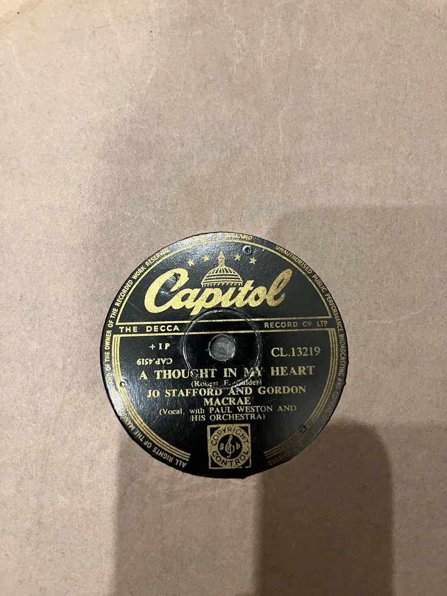 Vintage 78 Speed Records - Image 3