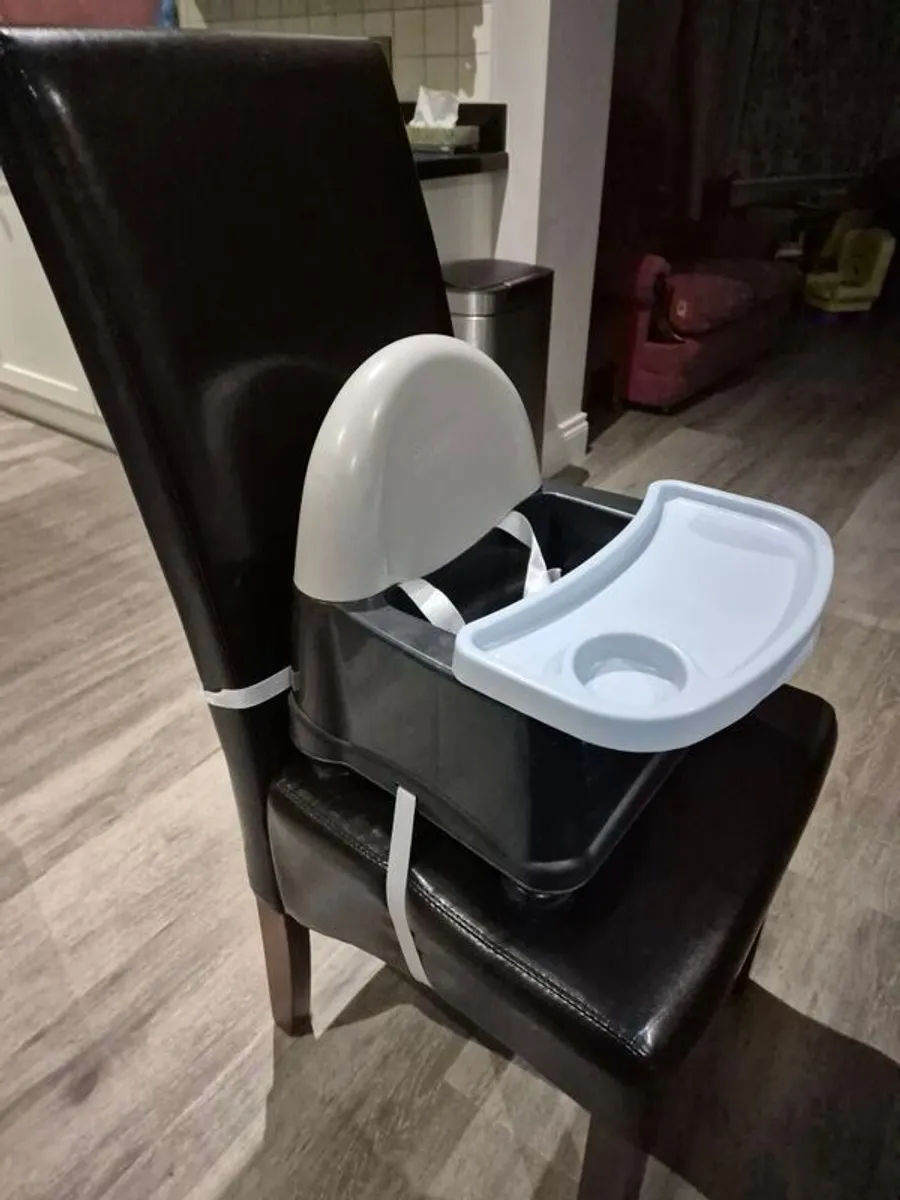 Safety 1st easy care swing tray booster seat. - Image 2