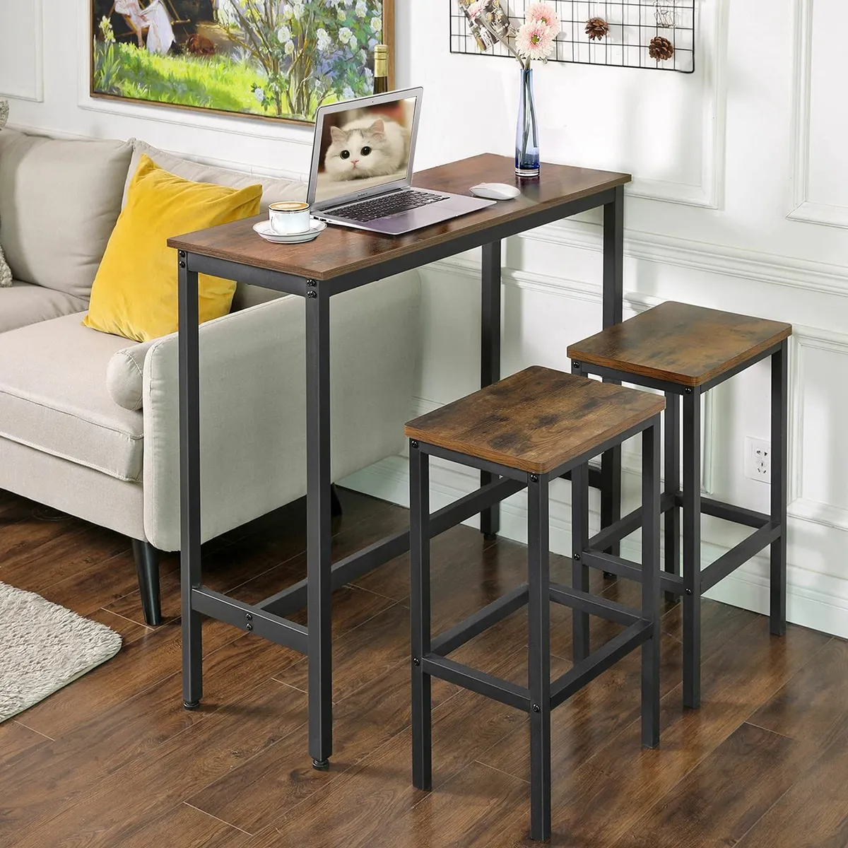 Bar Table Kitchen, Pub Dining table 100x40x90 cm - Image 1