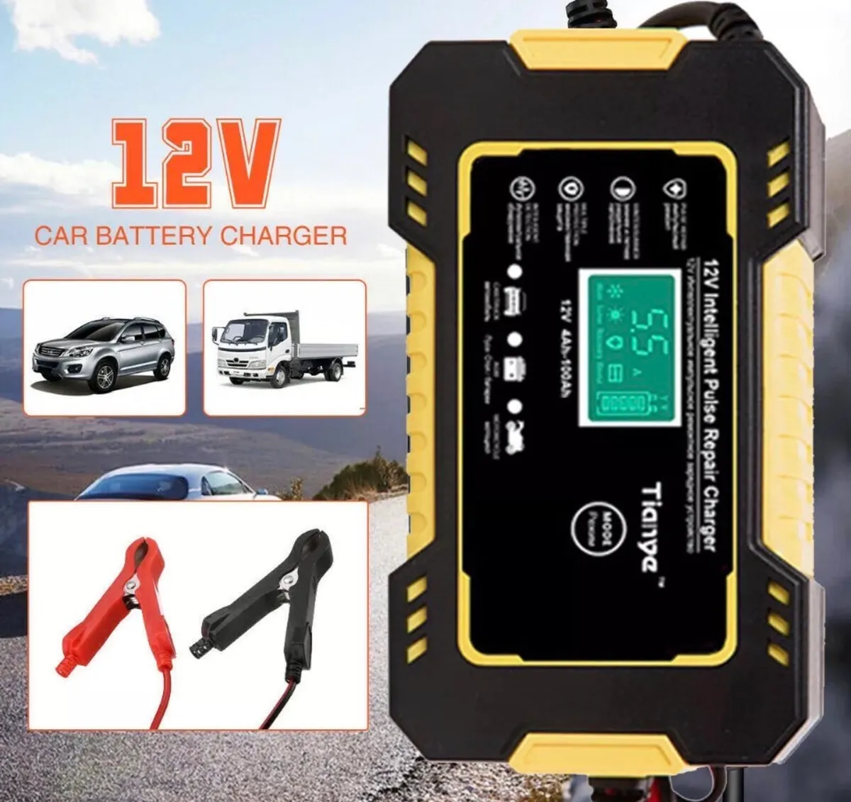 12v Battery Charger NEW - Image 1