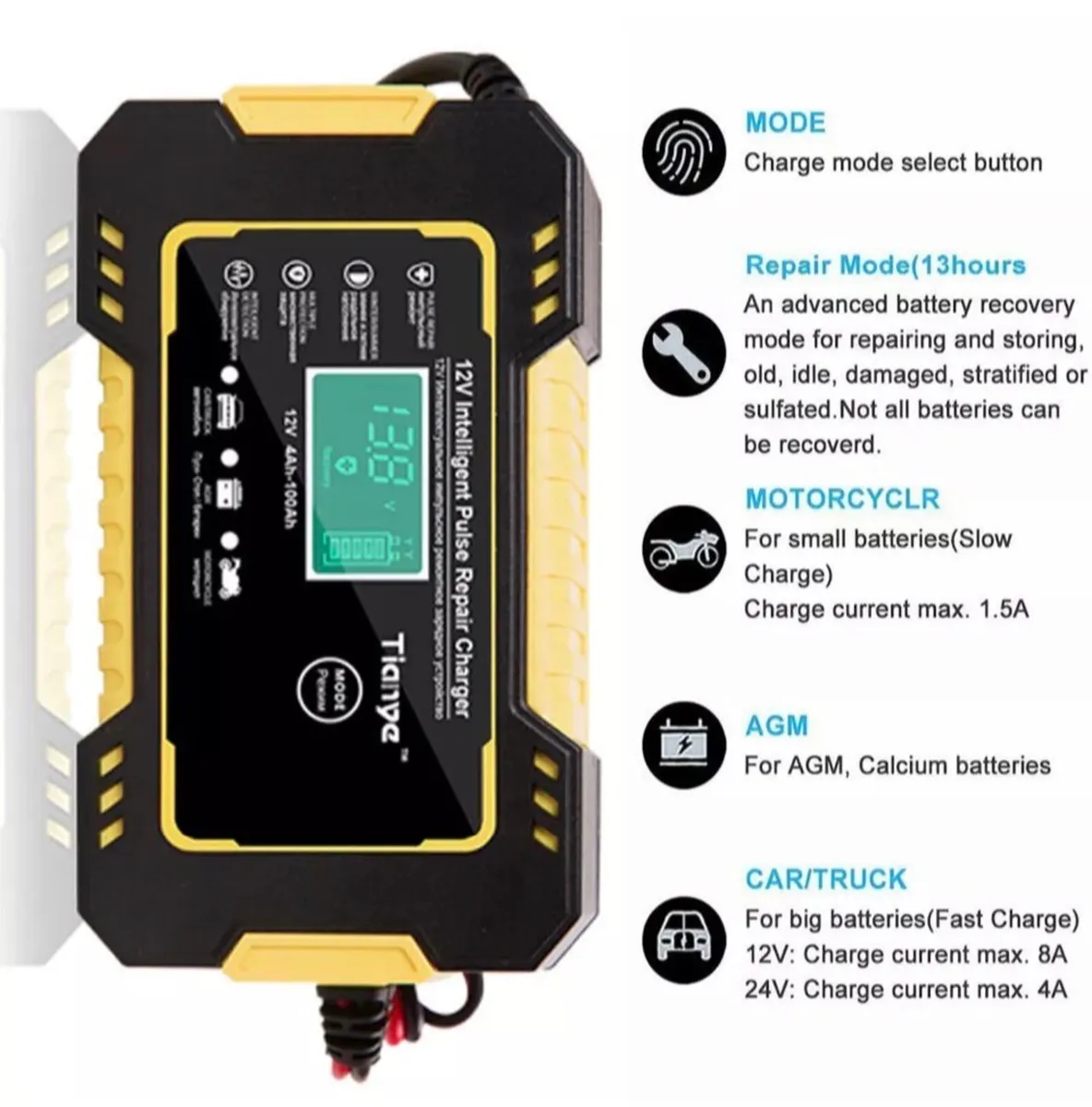 12v Battery Charger NEW - Image 4