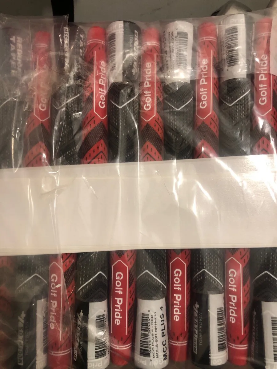 (10) MIDSIZE Golf Pride Plus 4 Grips - Image 1