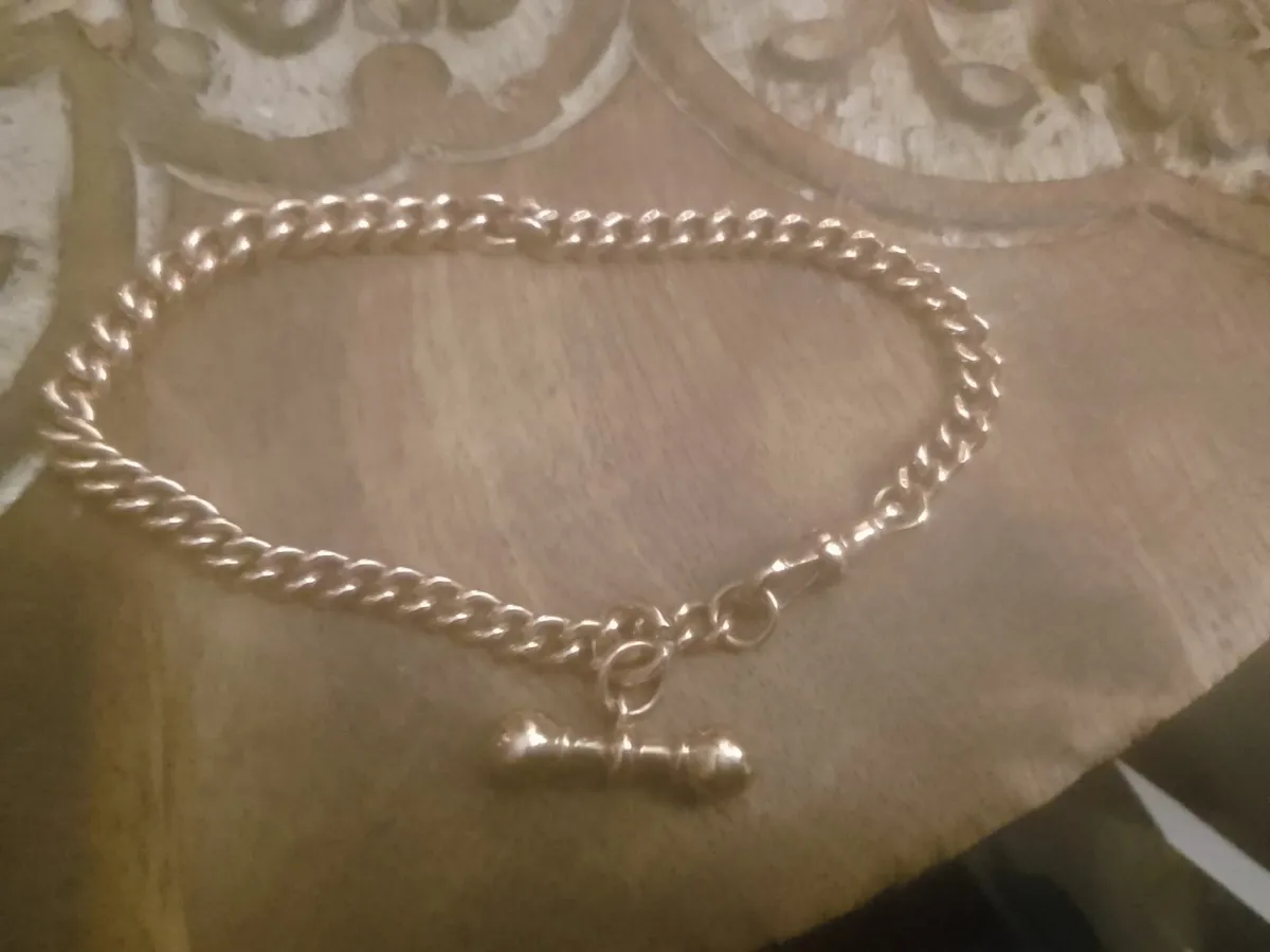 Victorian 9ct rose gold  link BRACELET  19.10g - Image 2