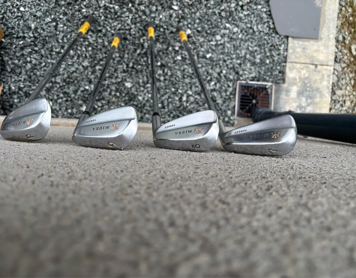Miura tournament blade irons - Image 2