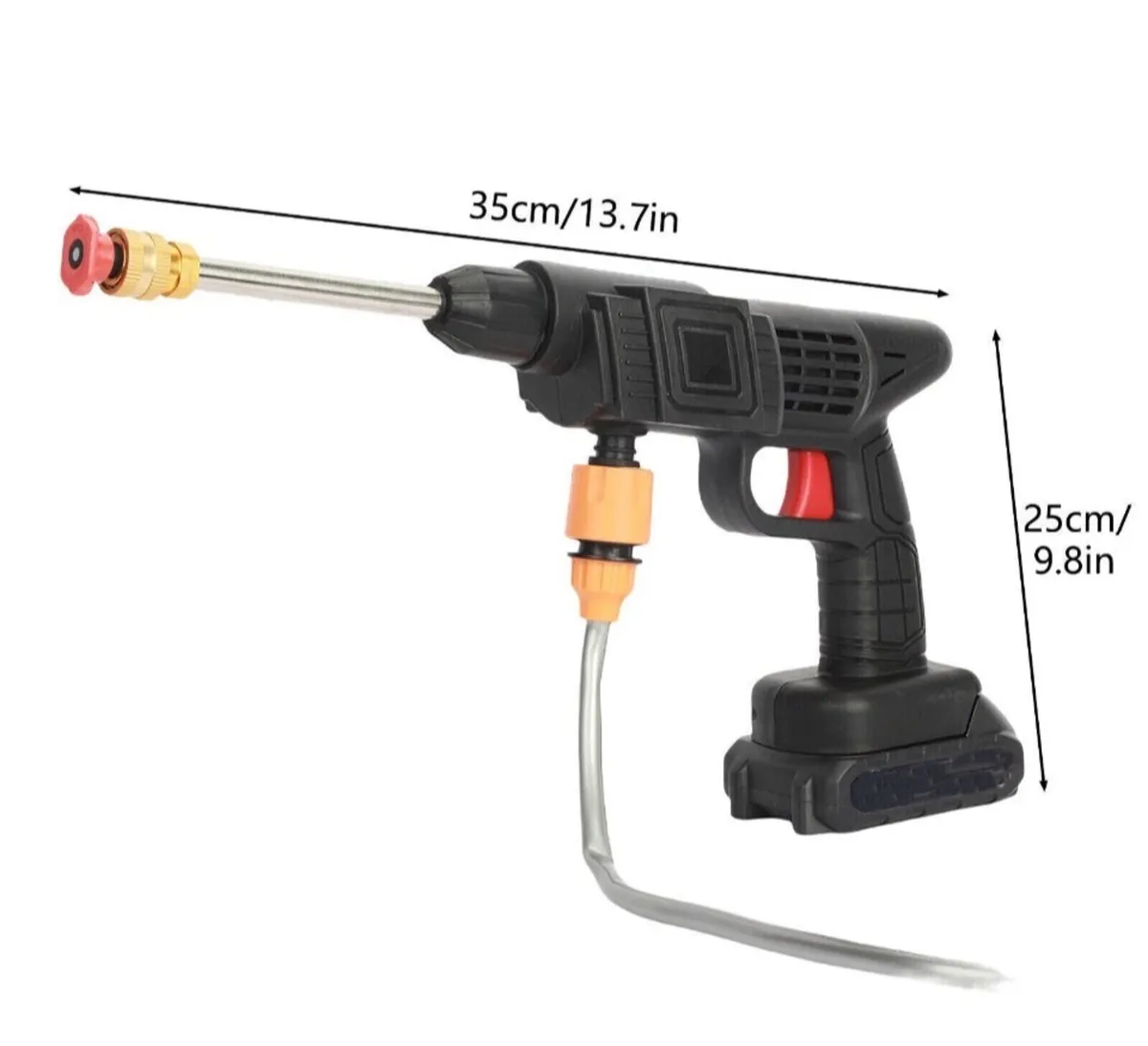 Portable Power Washer + 2 Batteries NEW - Image 3
