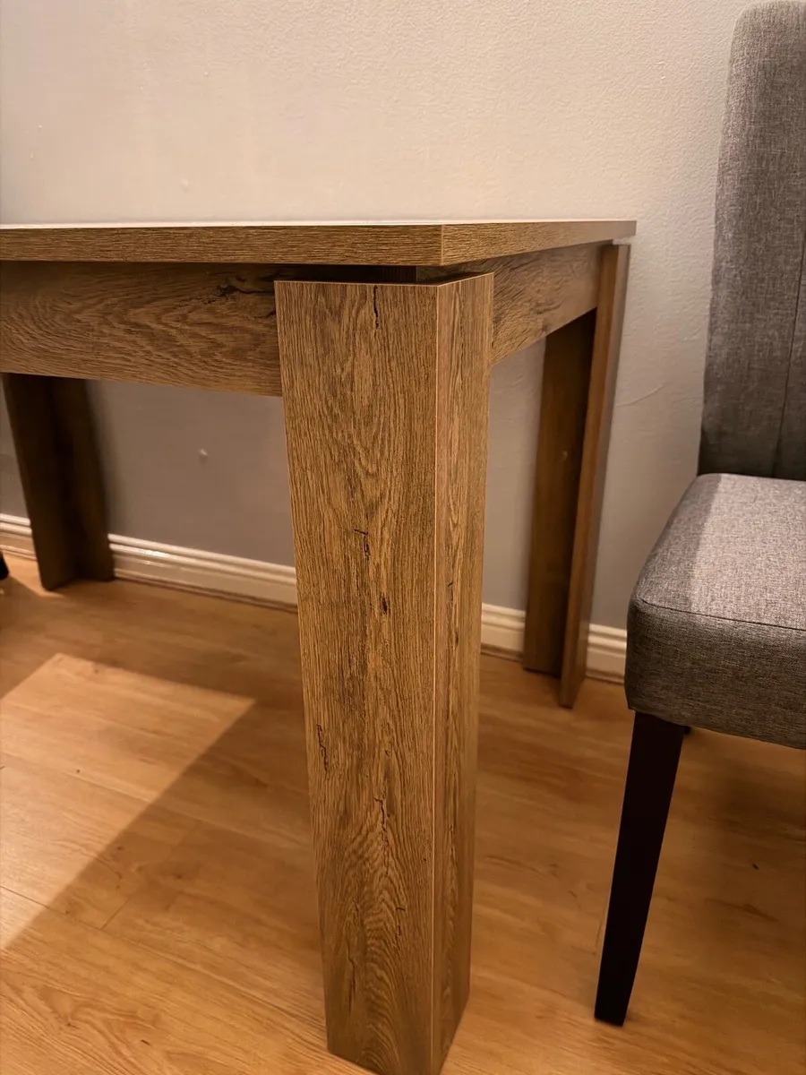 4 Seater Table and Chairs - Image 1