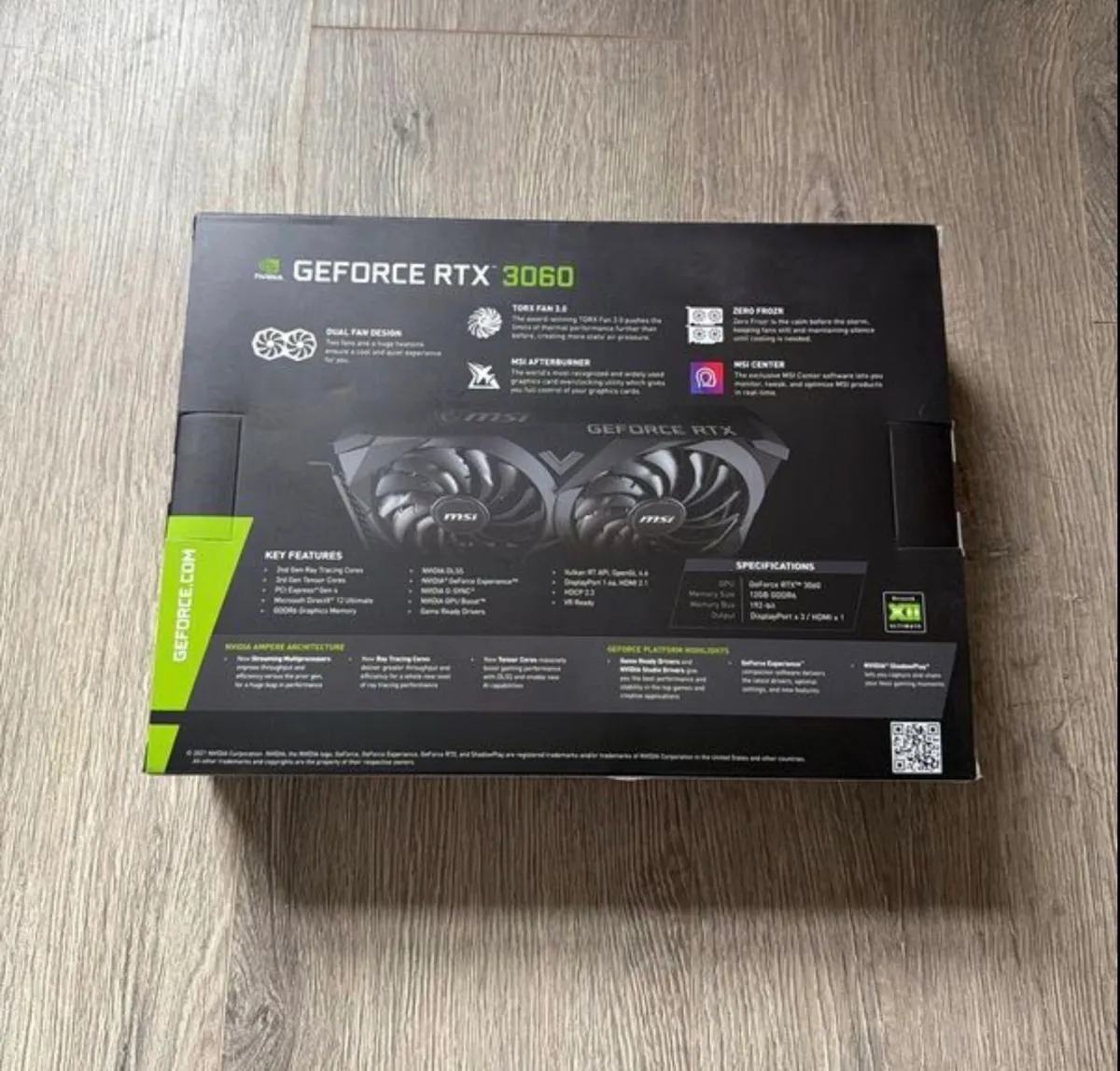 MSI GeForce RTX 3060 graphics card - Image 3