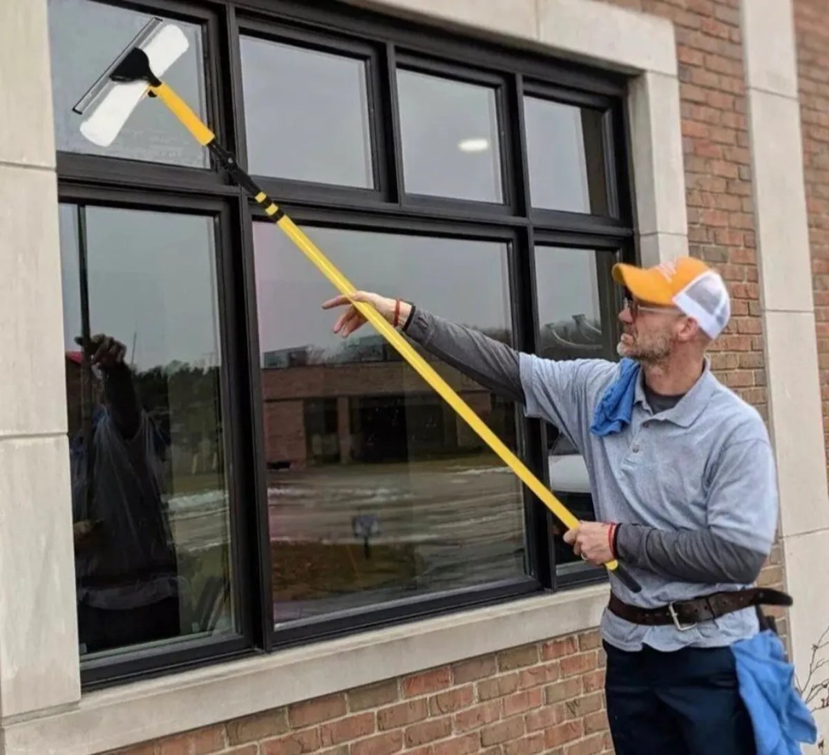 3.5Metre Window Cleaning Kit Extendable Pole NEW - Image 3