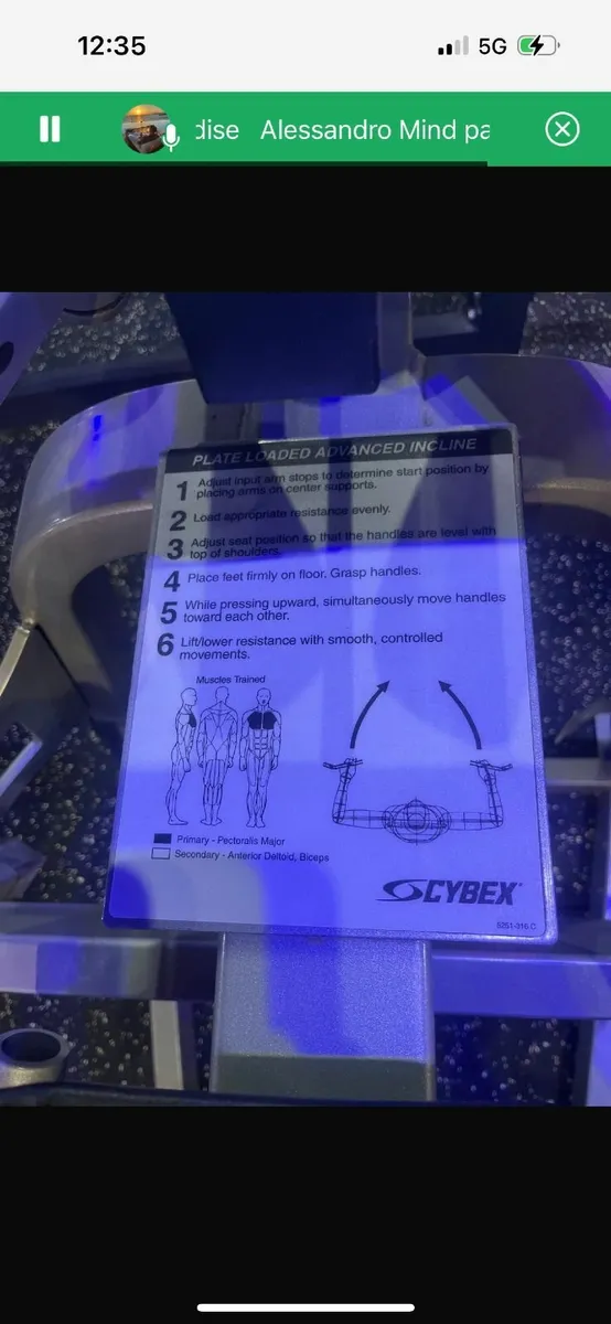 Cybex Advanced Incline Chest Press - Image 3
