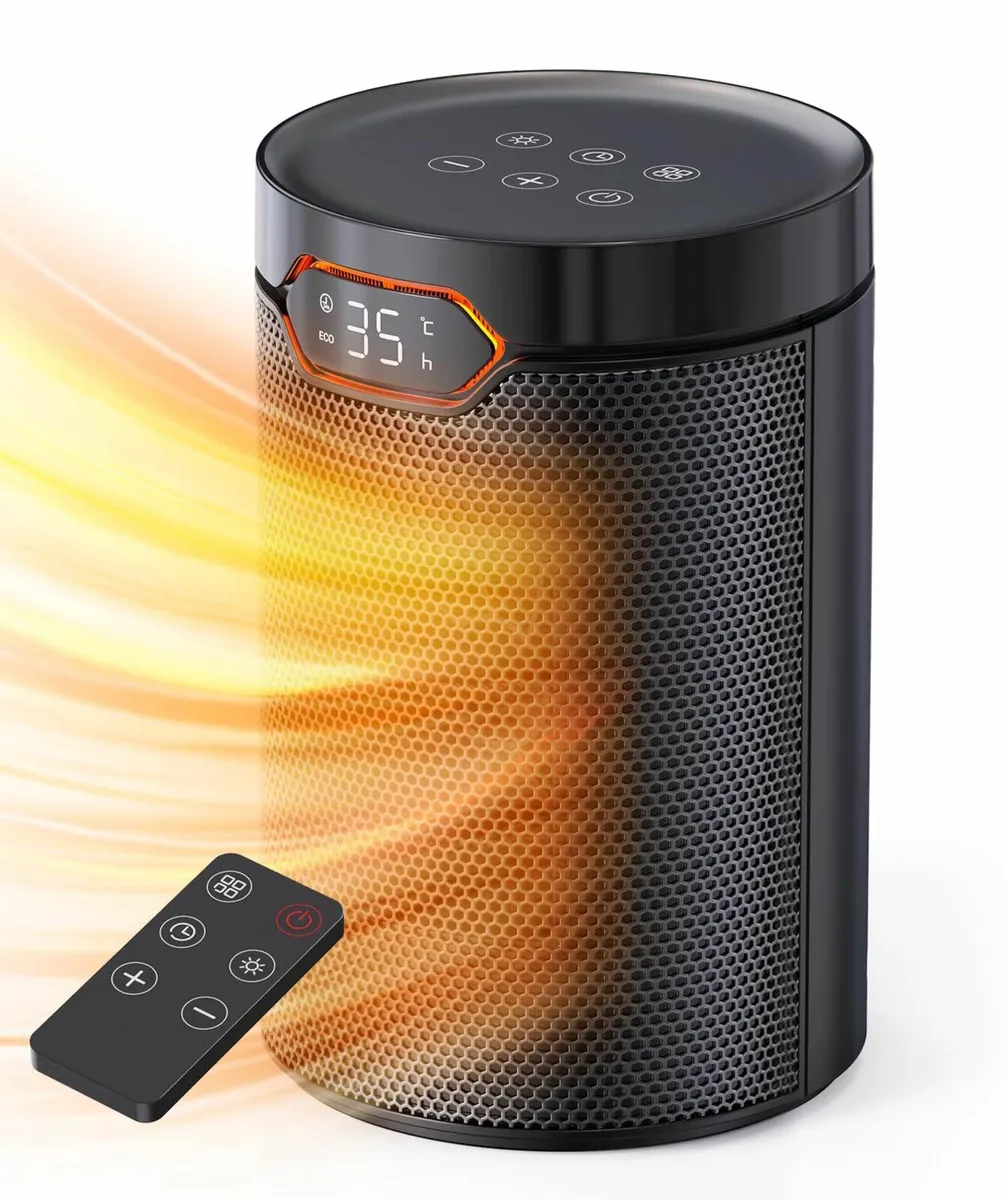 Heater 1500W PTC Electric with ECO Mode - Image 1