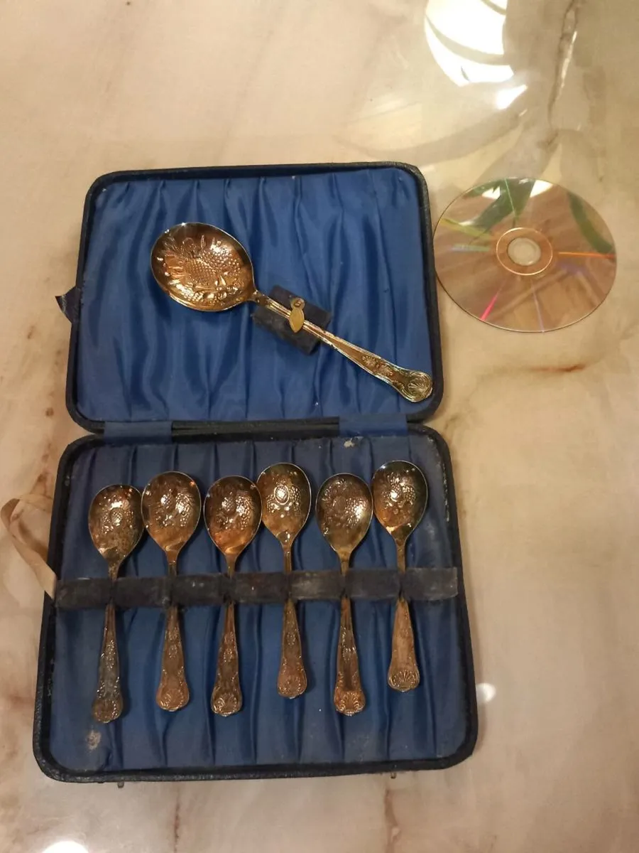Fruit spoons set, needs clean D18 post 6e - Image 2