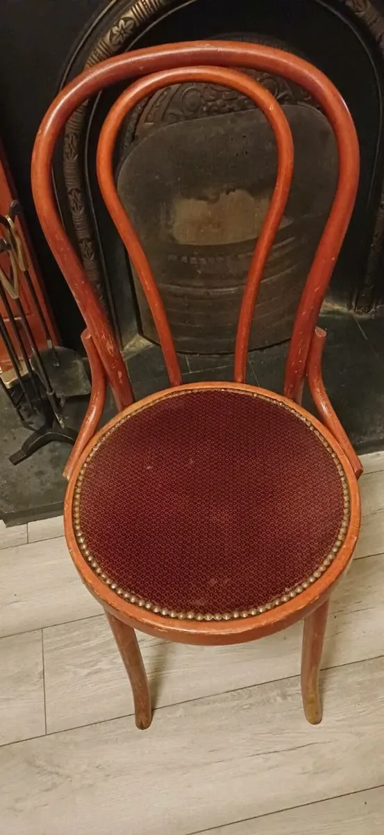Antique Bentwood Cafe Chairs - Image 2