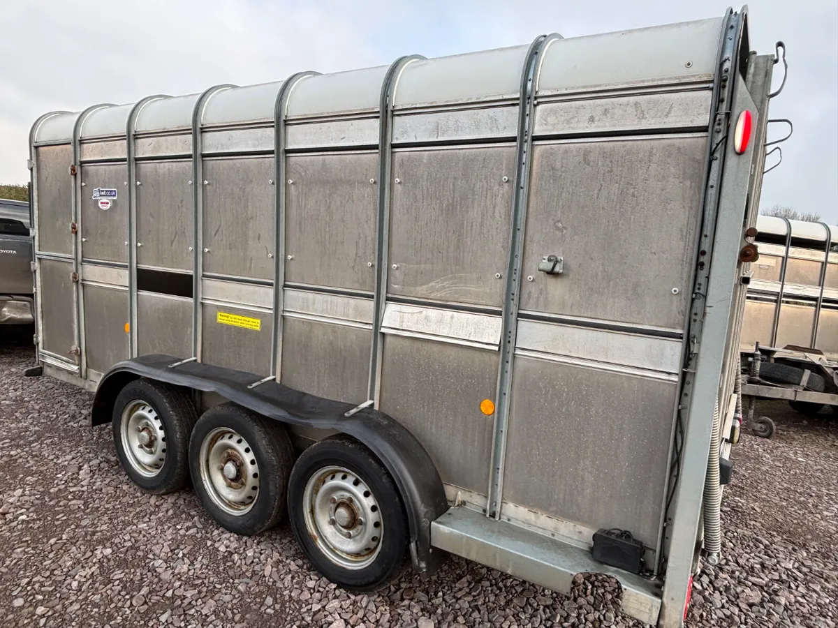 Ifor williams 14ft x 5ft10” Tri axle  trailer - Image 4