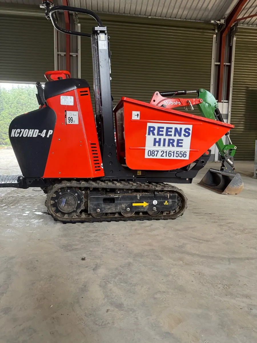 Micro digger / track dumpers - Image 4