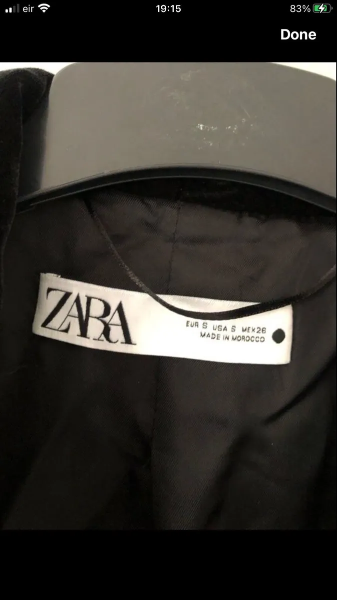 Ladies Zara blazer size S €10 - Image 3