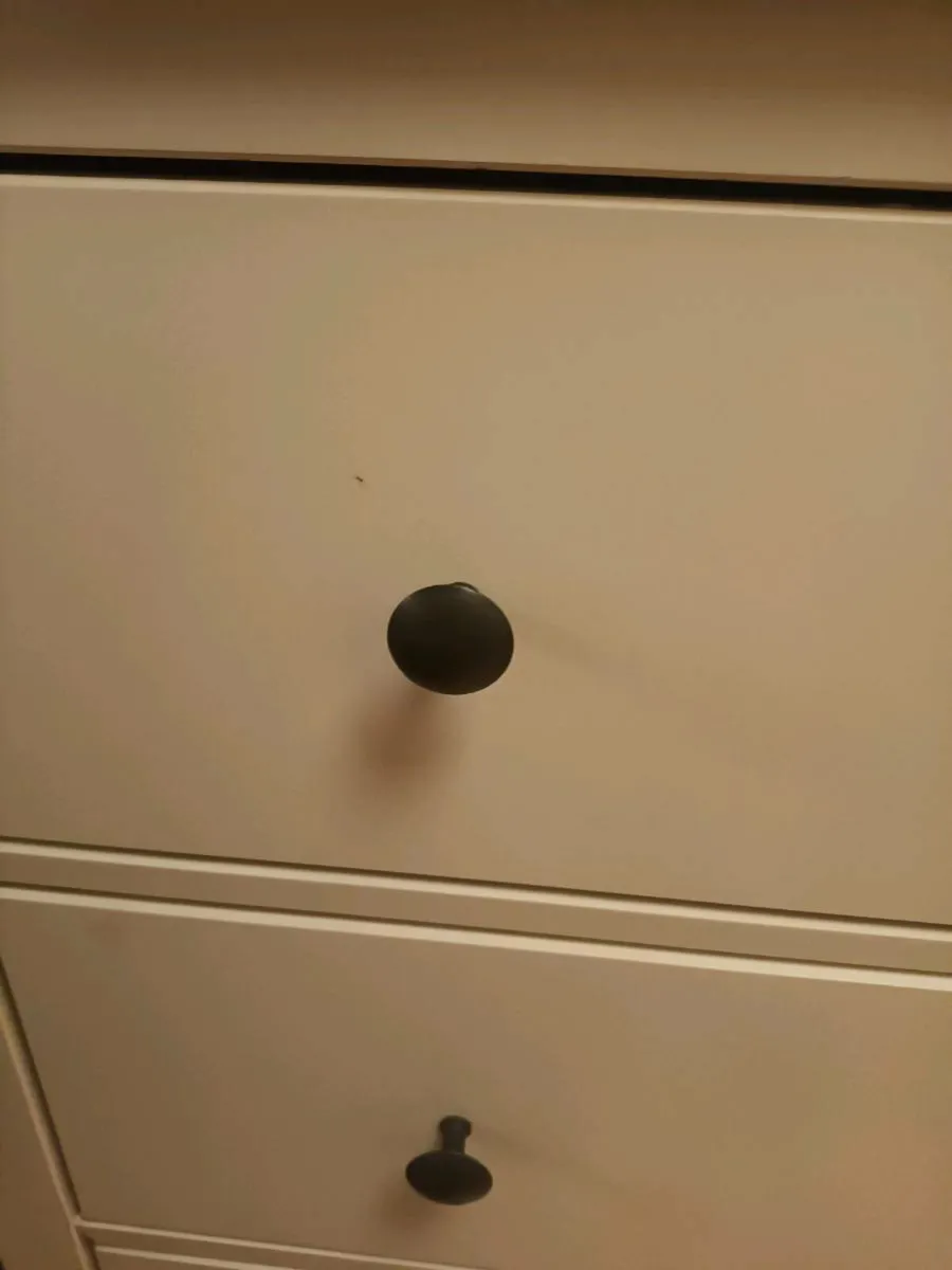 Ikea white chest of drawers - Image 3