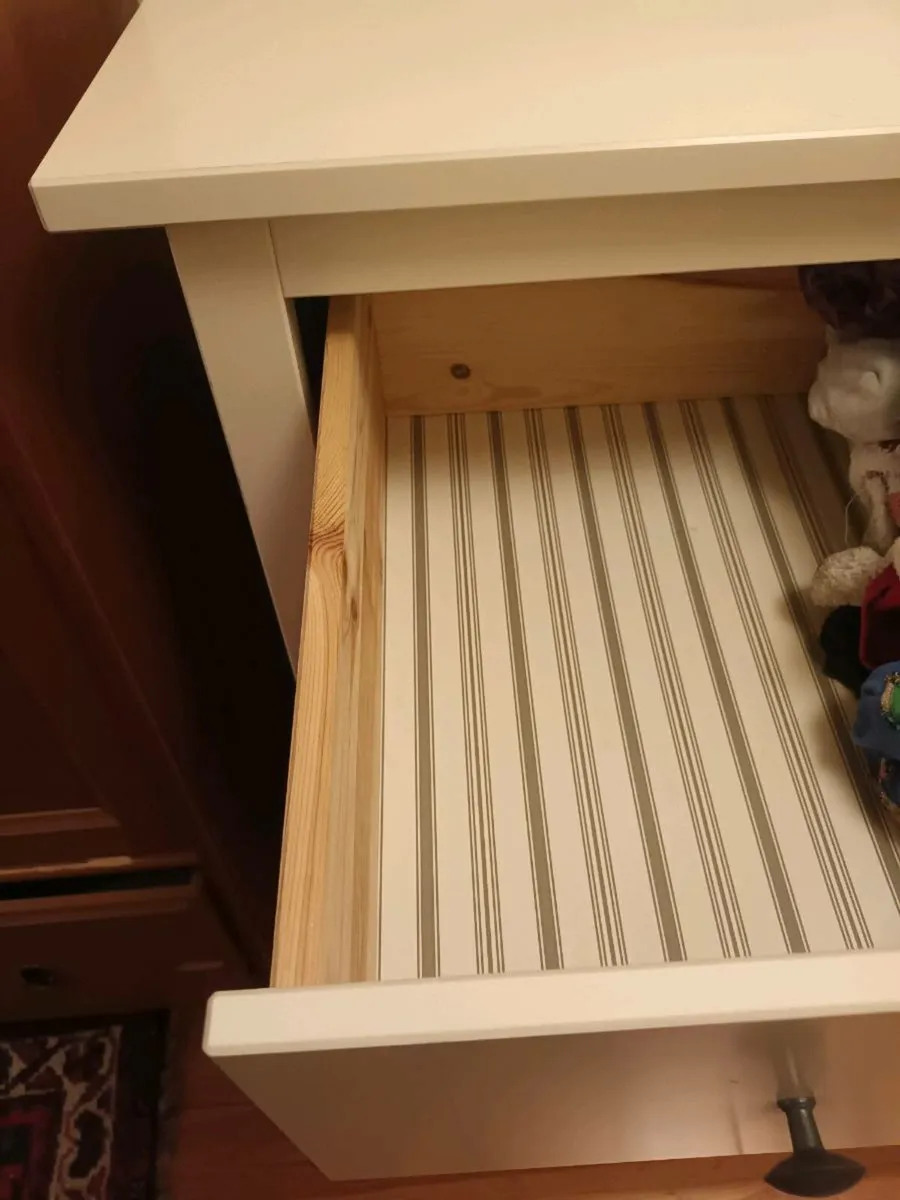 Ikea white chest of drawers - Image 4