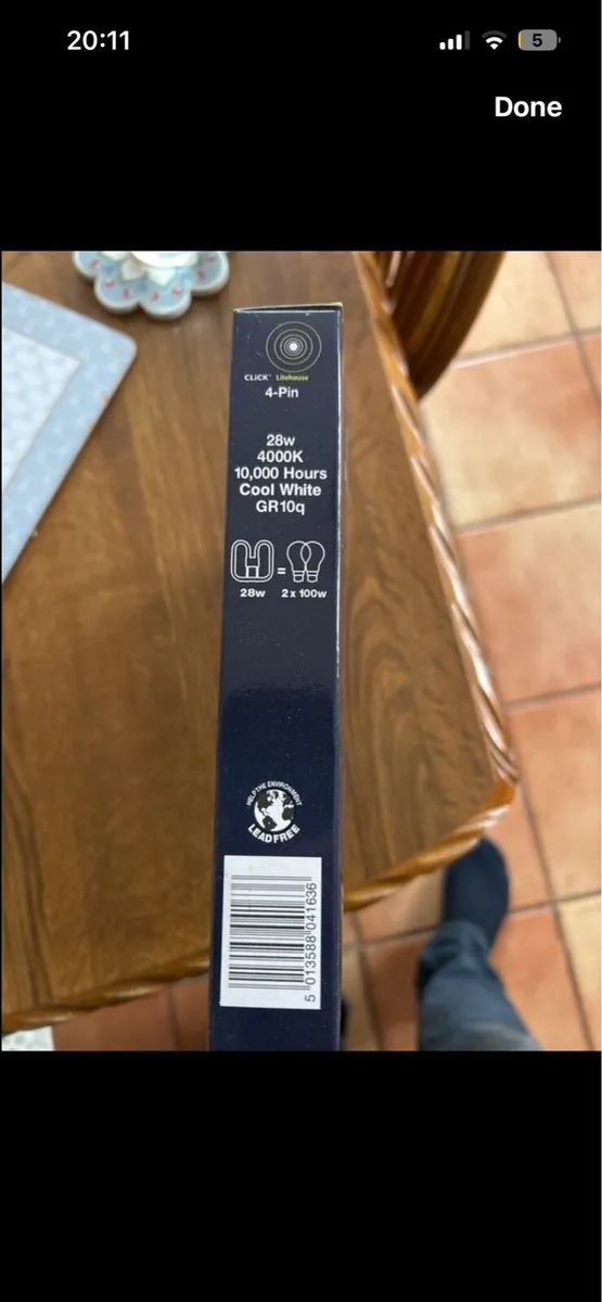 Robus 38w L38W435 4 Pins Bulbs - Image 3