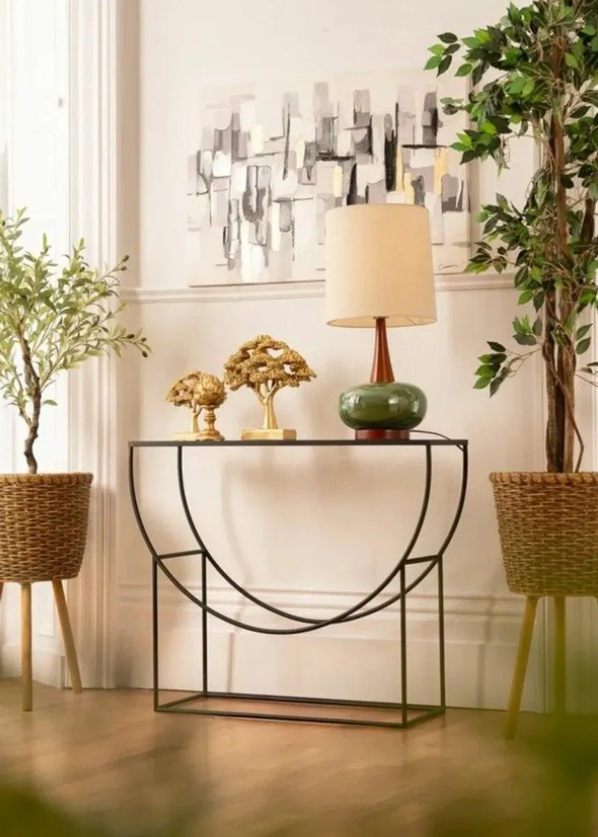 Cara Half Moon Console Table- Carraig Donn HOME - Image 1