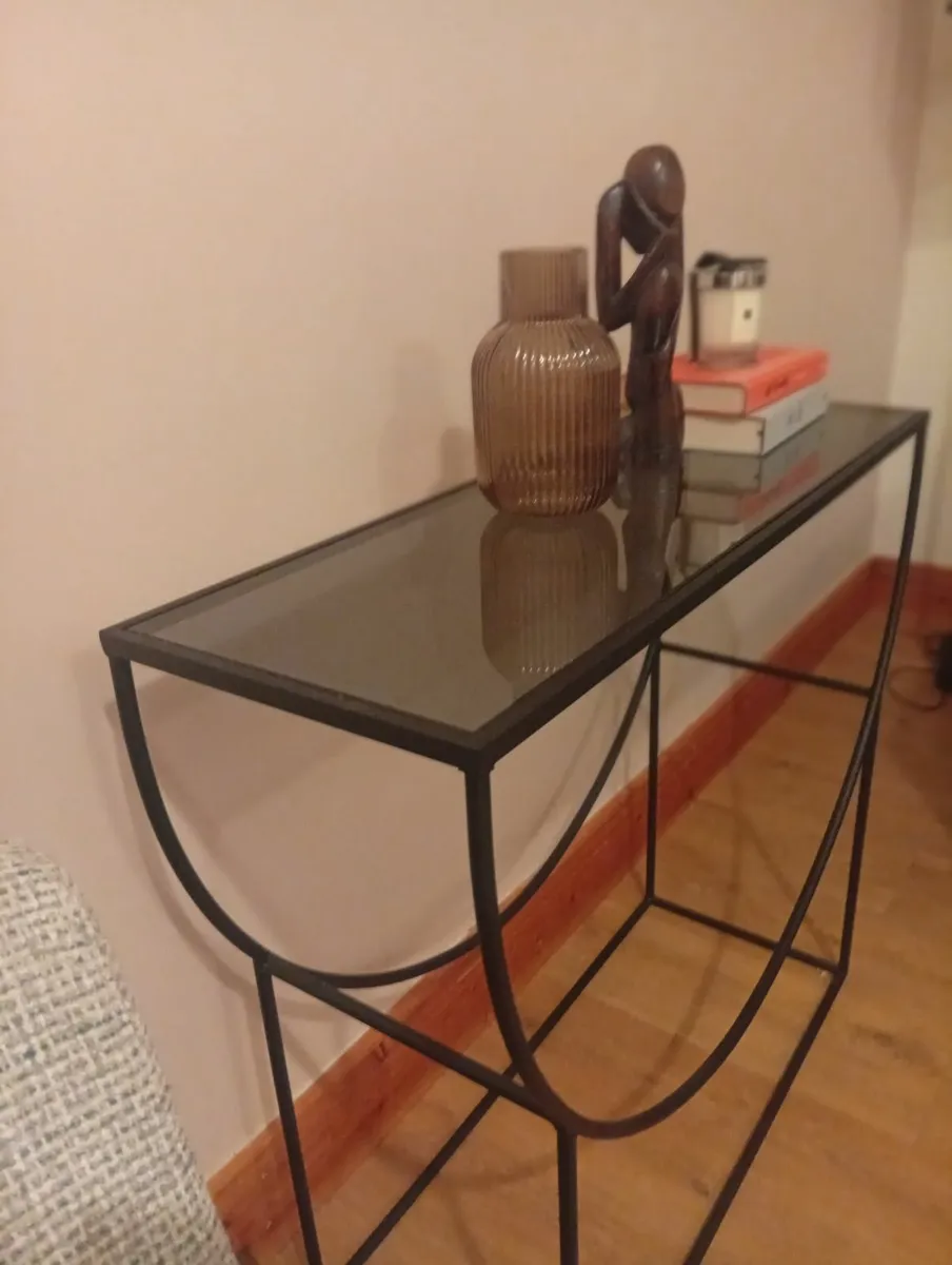 Cara Half Moon Console Table- Carraig Donn HOME - Image 2