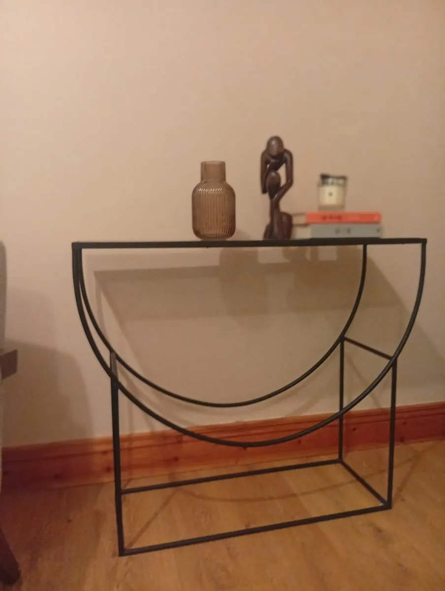 Cara Half Moon Console Table- Carraig Donn HOME - Image 4