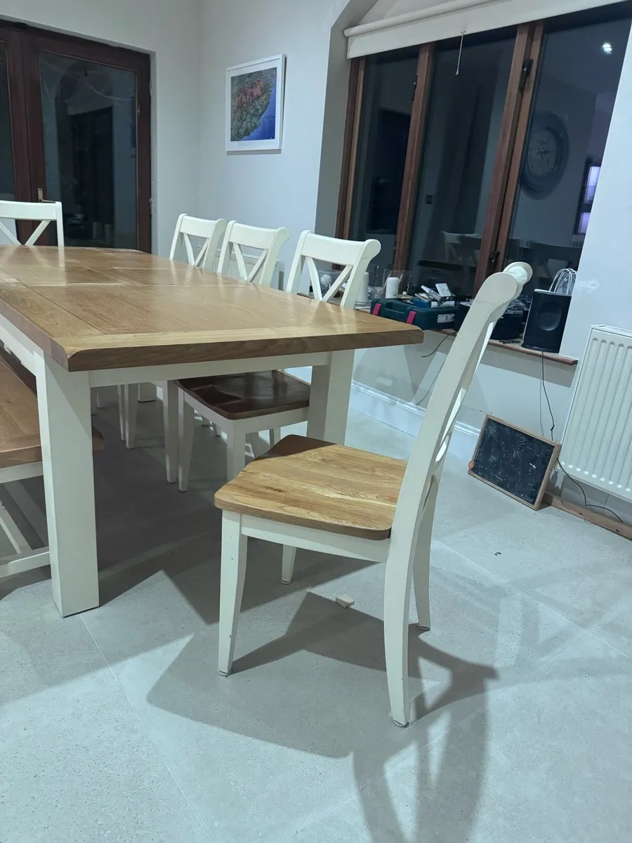Dining table and chairs - Image 2