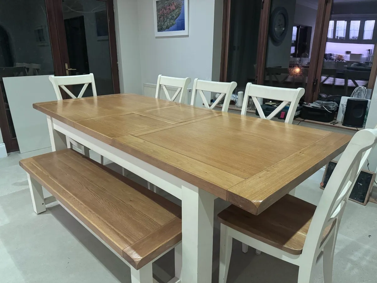 Dining table and chairs - Image 3