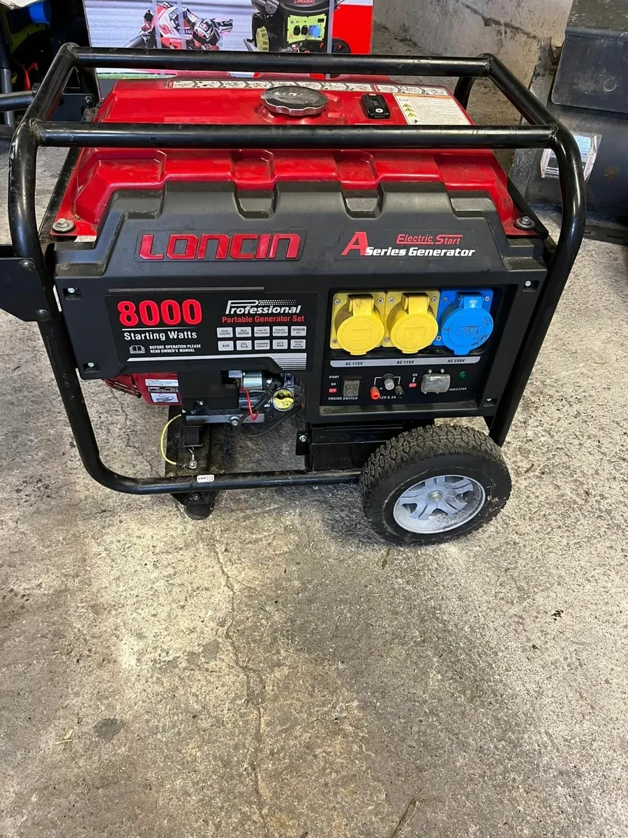 8000 Watt Petrol Generator - Image 1