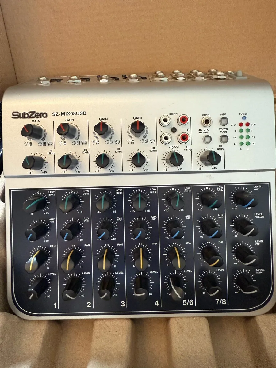 Subzero sz mix08usb mixer - Image 1