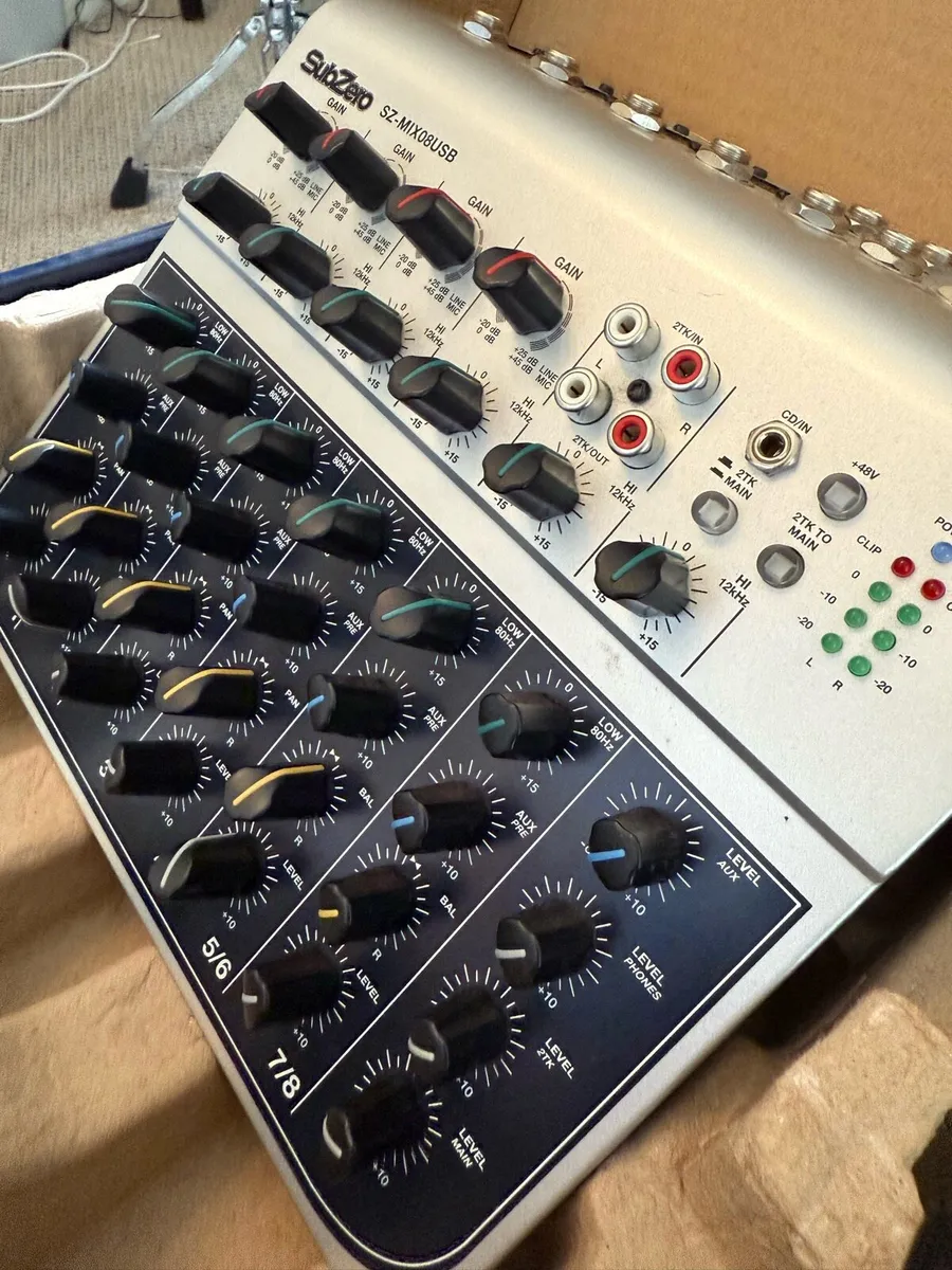 Subzero sz mix08usb mixer - Image 4