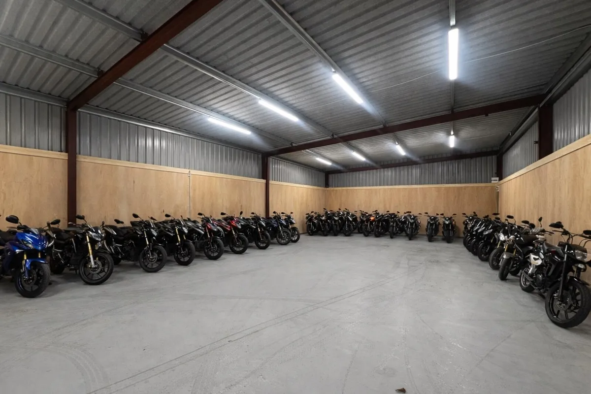 Motorcycle secure storage Dublin10 Short/Long Term