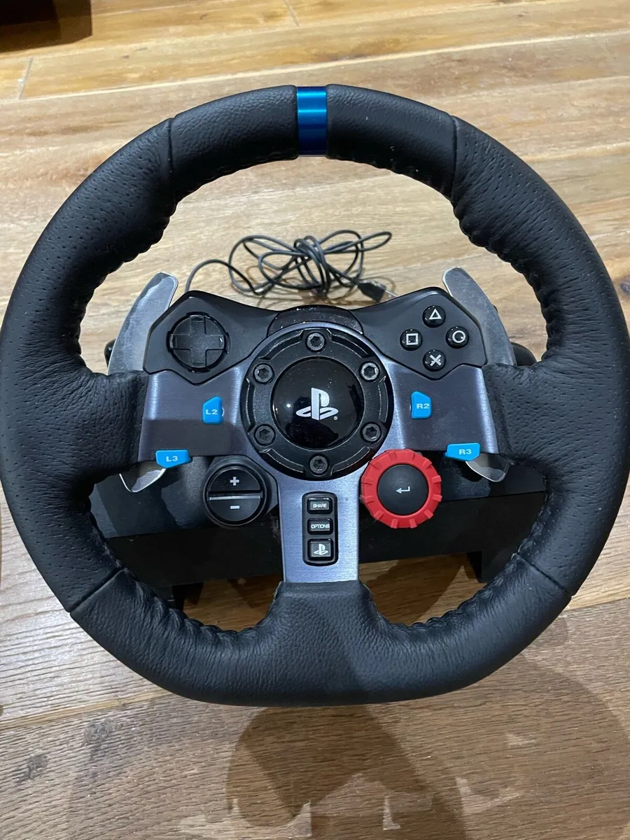 Logitech steering wheel and pedals - Image 2