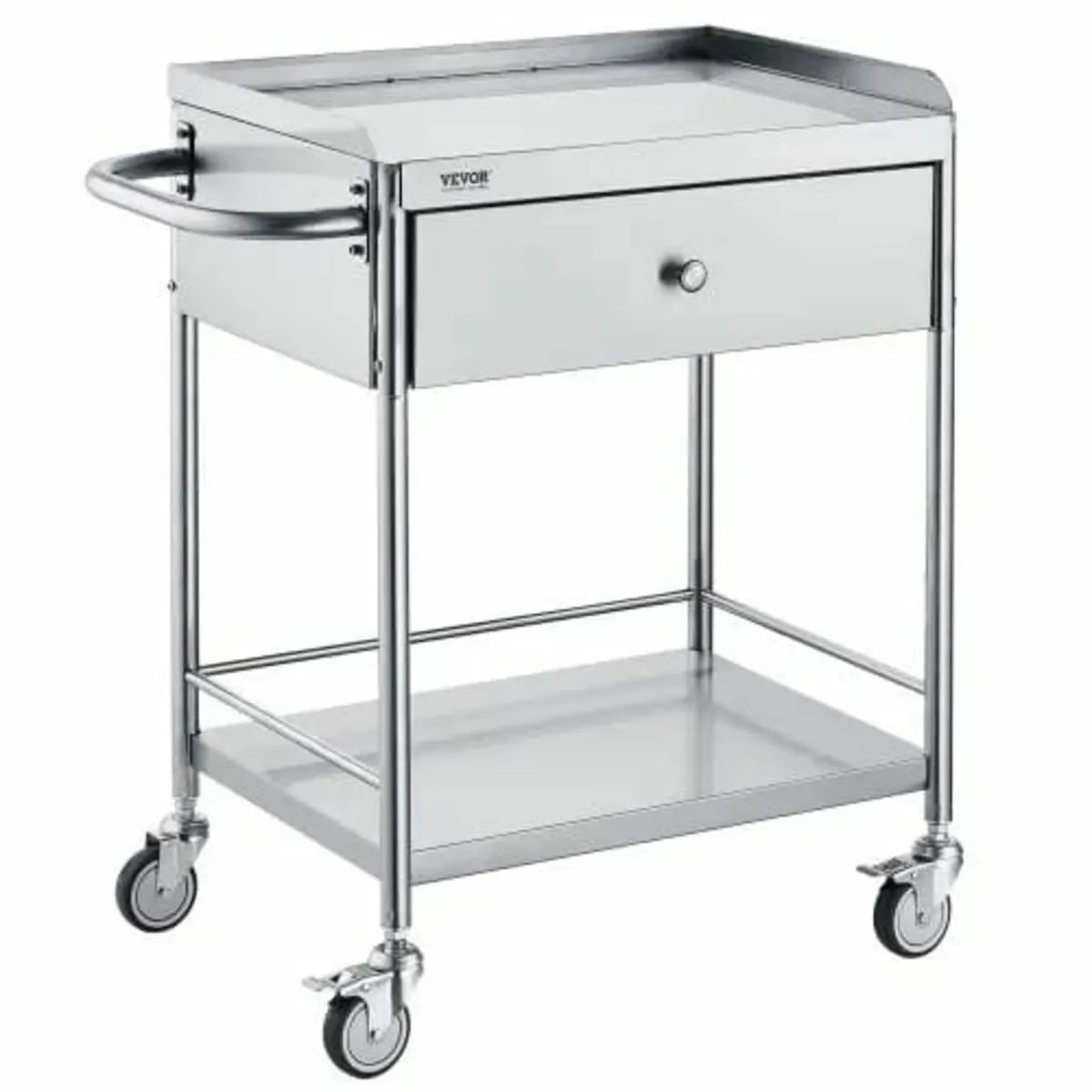 Medical Cart, 2 Layers Stainless Steel Cart 99.8 k - Image 1