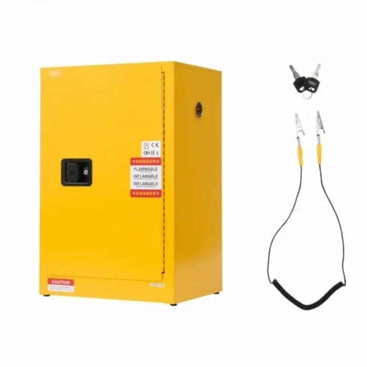 Flammable Cabinet, 59 x 46 x 90 cm, 13 Gallon Flam - Image 1