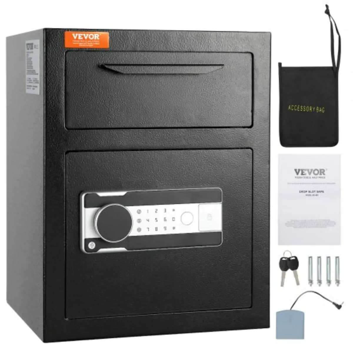 1.7 Cub Depository Safe, Deposit Safe with Drop Sl - Image 1