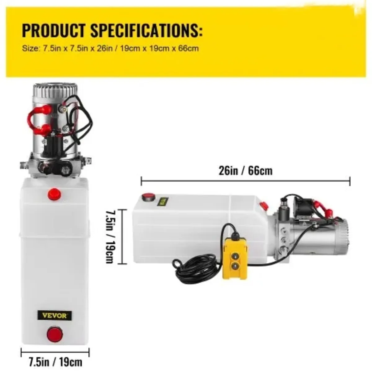 Hydraulic Power Unit 12V Hydraulic Motor Hydraulic - Image 4