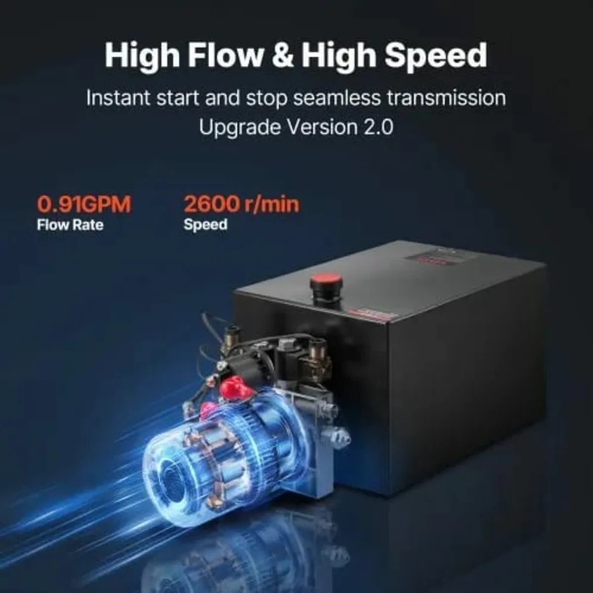 20 L Hydraulic Power Unit, Double Acting Dump Trai - Image 2