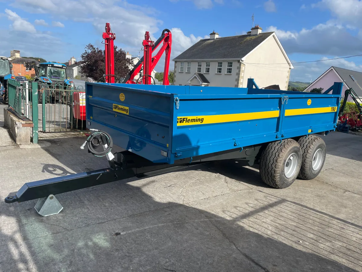 New Fleming TR8 Tipping Trailer - Image 2